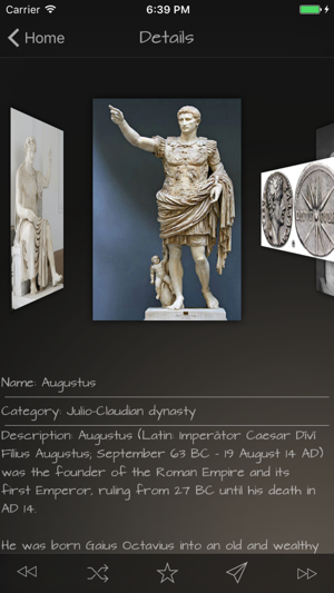 Roman Emperors Info Box