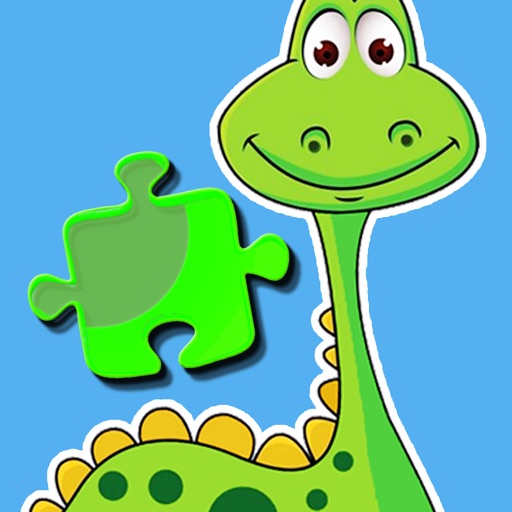 Mini Dinosaur Jigsaw Puzzle Game Free For Children iOS App