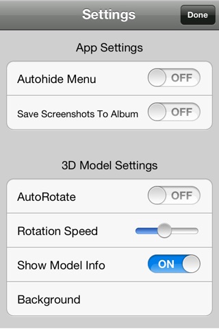 Three Dimensional Model Viewer Lite screenshot 2