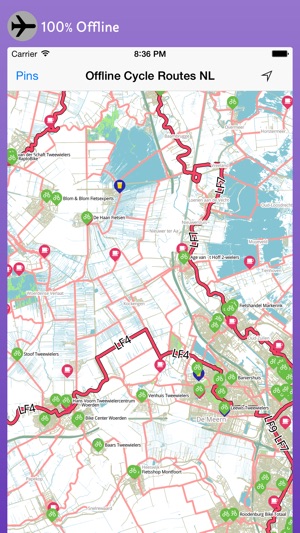 Offline Cycle Maps Netherlands