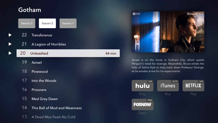 WatchAid TV Show Planner