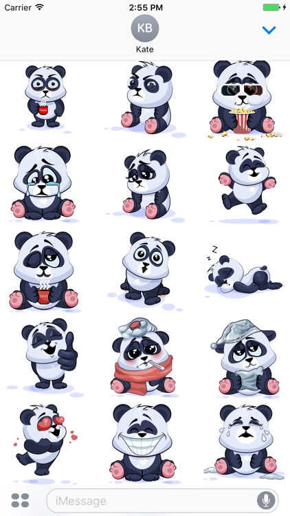 Panda Stickers Mania