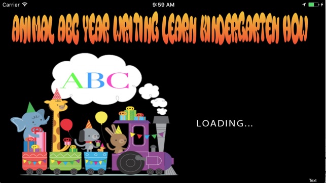 Animal ABC Year Writing Learn Kindergart