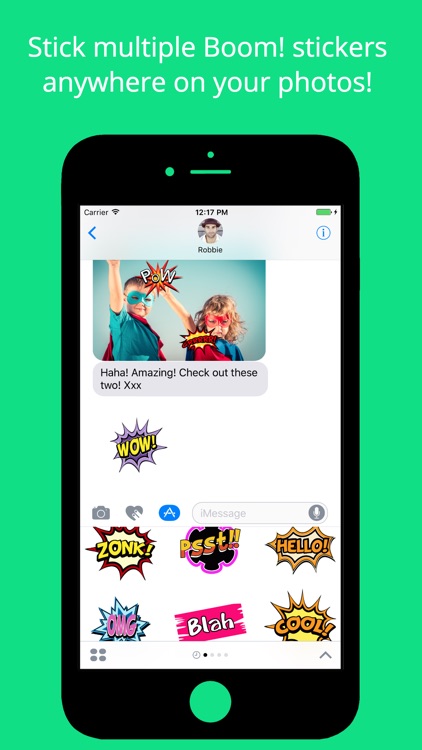 Boom! - Animated Comic Book Stickers