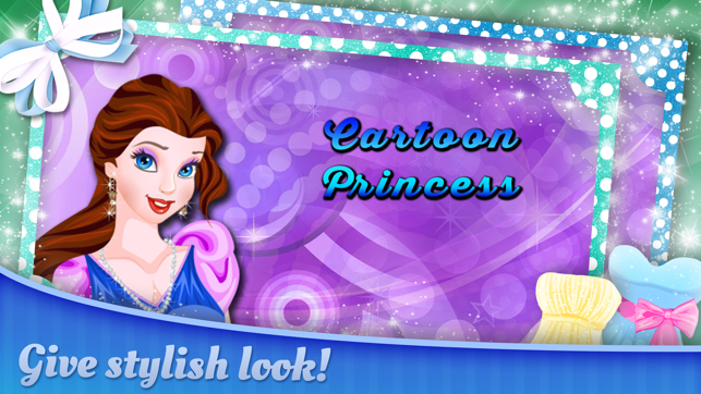 Cartoon Princess Beauty Salon