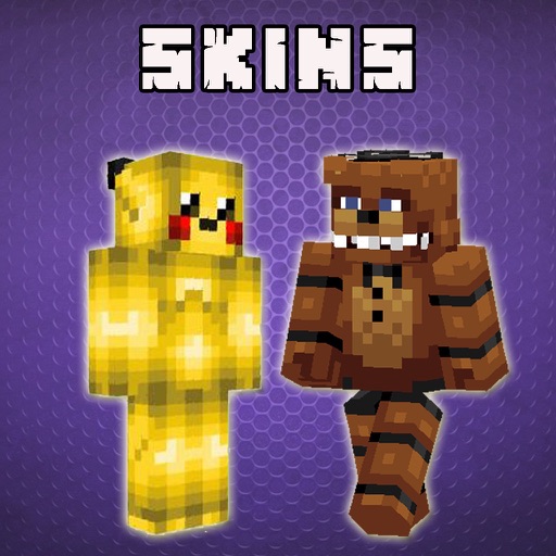 FNAF & Poke Skins for MInecraft PE & PC iOS App