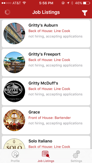 How to cancel & delete Red Door - Find and apply for restaurant jobs from iphone & ipad 3