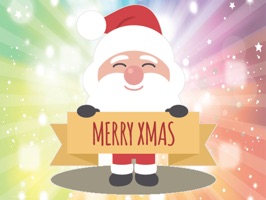 Smiling Santa Claus for Christmas - Fx Sticker