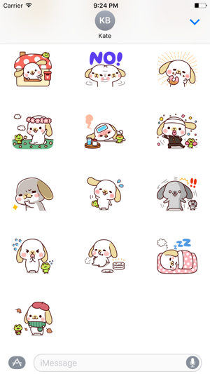 Cute Rabbit And Frog Sticker(圖3)-速報App