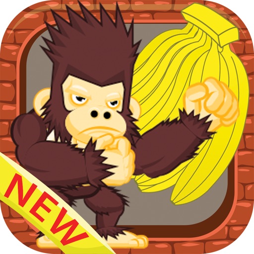 King kong eat banana jungle games for kids