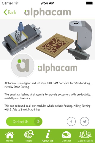 Alphacam screenshot 2