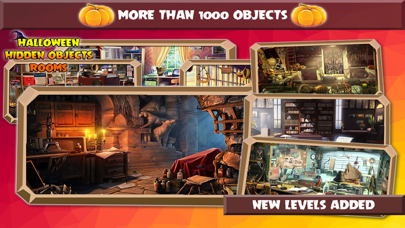 How to cancel & delete Halloween Hidden Objects Rooms from iphone & ipad 1