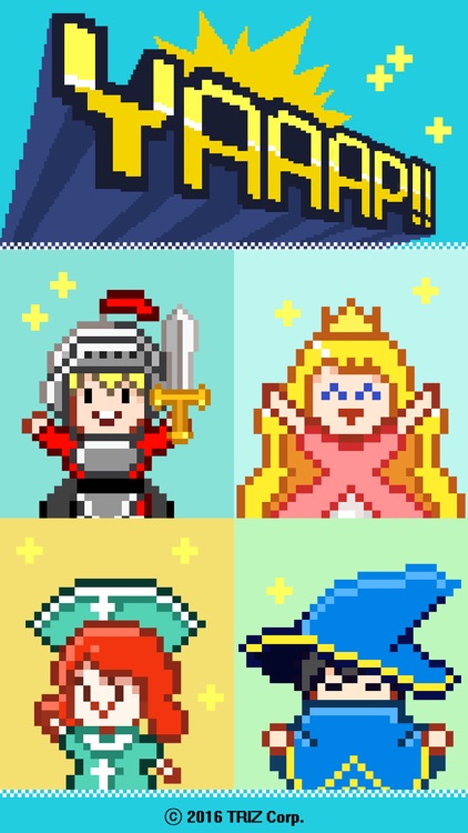8bit dot rpg character