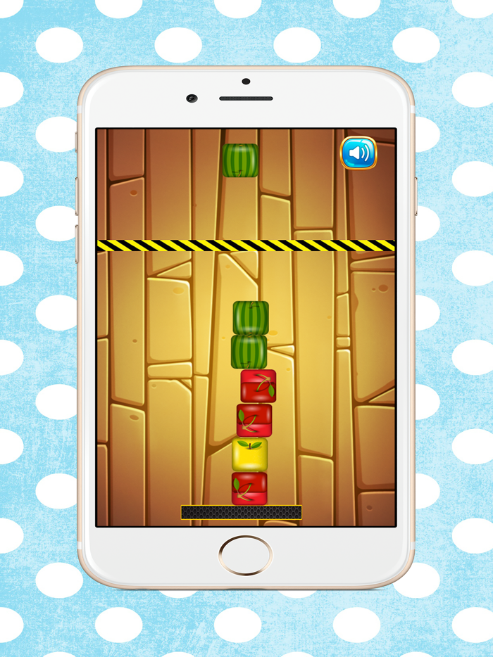 下降立方水果融合歇塊遊戲