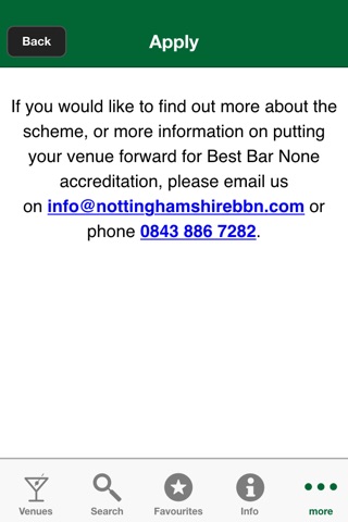 Nottinghamshire Best Bar None screenshot 3