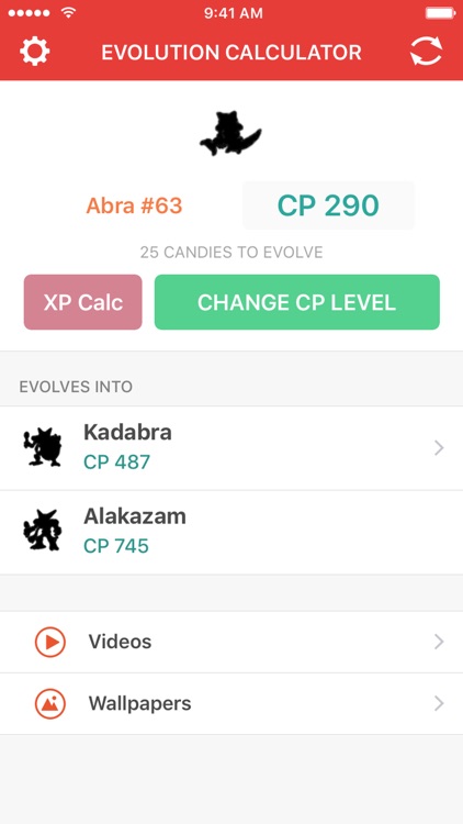 Pokémon Exp. Candies Calculator