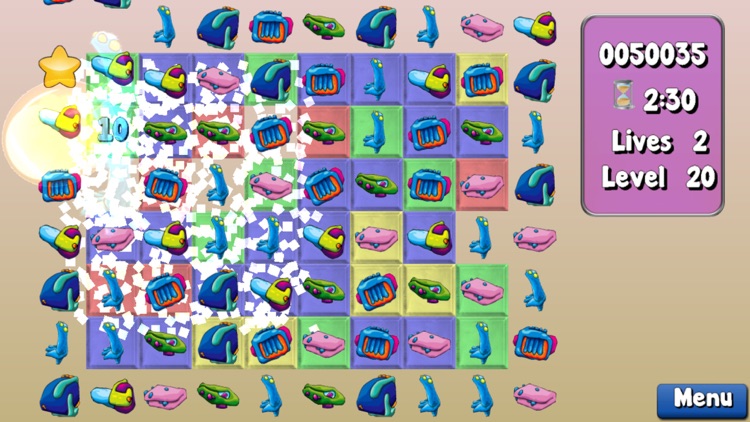 Creatures Best Match 3 : blast pop fiends mania! screenshot-4