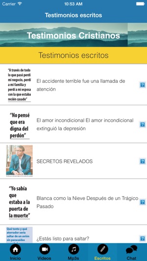 Testimonios Cristianos(圖3)-速報App