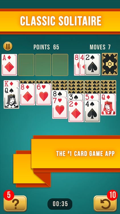 Solitaire by Storm8 - Best Classic Card Game Free screenshot-0