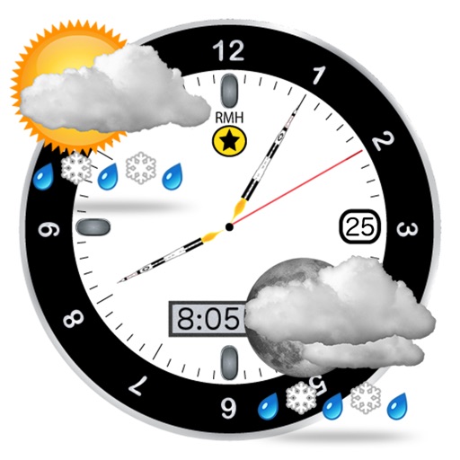 It's A Better Clock Full - Weather forecaster and Lunar Phase calendar