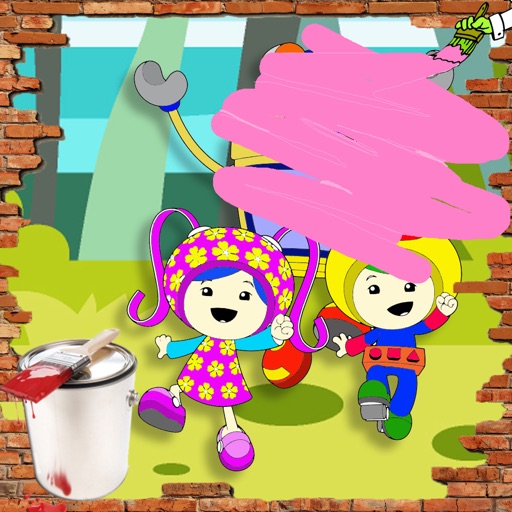 Coloring For Kids Game Team Umizoomi Version iOS App