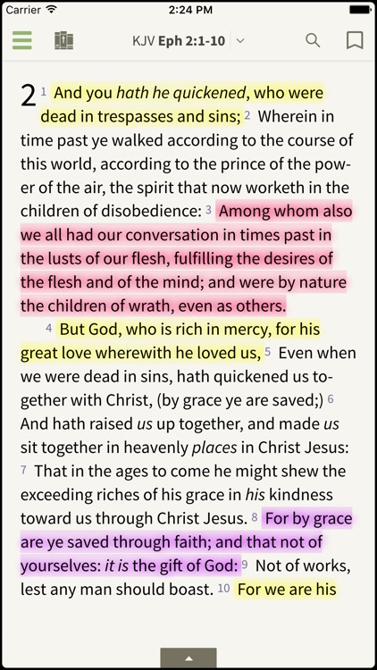 Bible - Daily Reading & Study Bible by Olive Tree screenshot-0