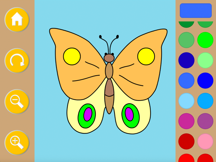 Kids Coloring Book Tap To Fill