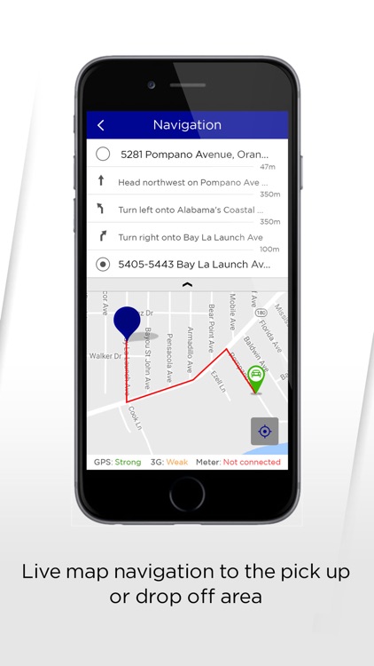 Coast.Cab driver app