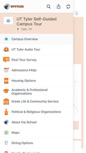 UT Tyler Virtual Tour(圖2)-速報App