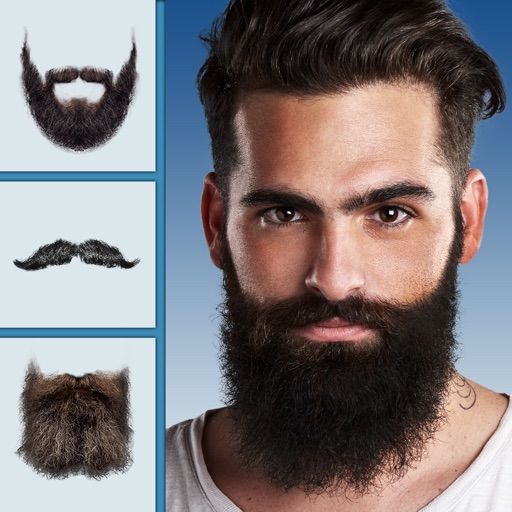 Beard Me Photo Booth - Barbershop Game icon