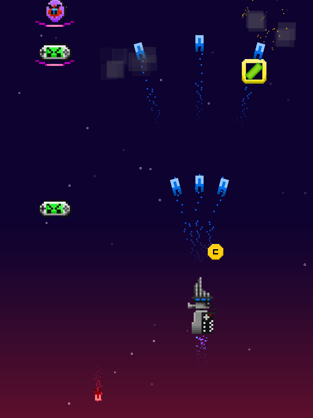 Astro Attack, game for IOS