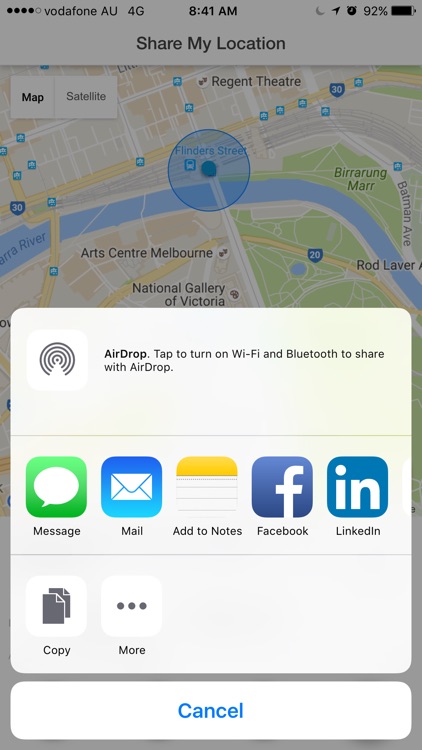 Find & Share My Location