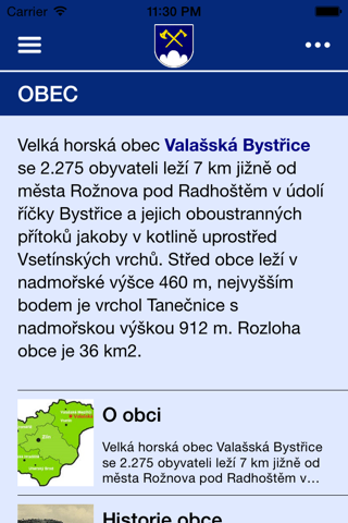 Obec Valašská Bystřice screenshot 2