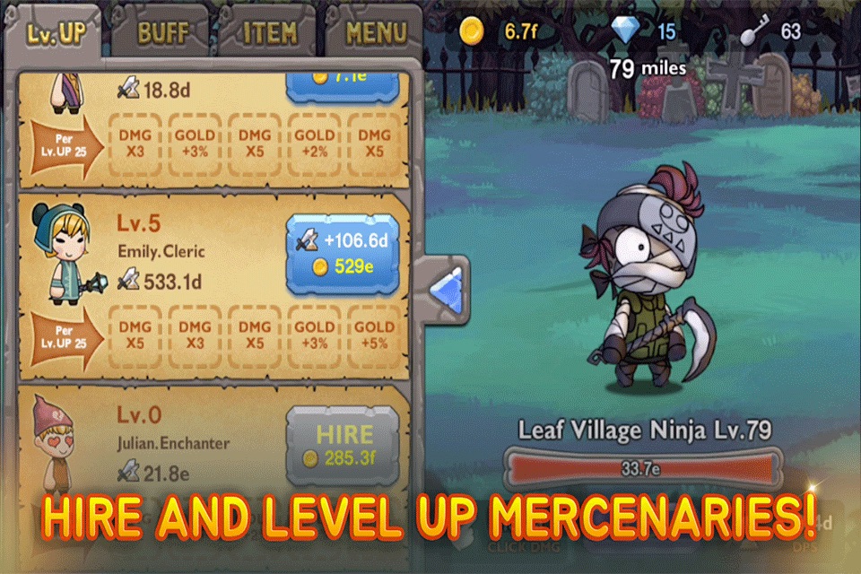 Undead Clicker: Reign of Majesty screenshot 3