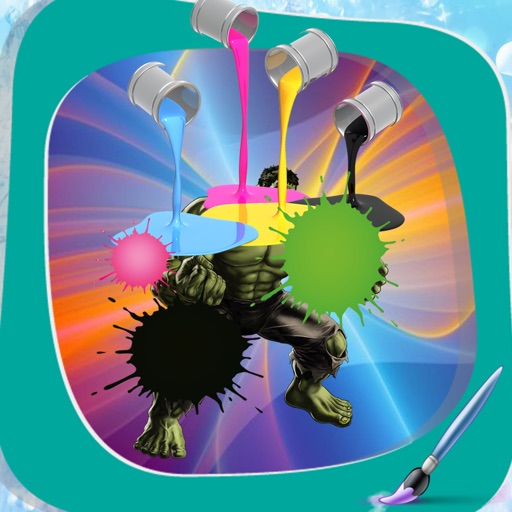 Coloring Avengers - Hulk Version Icon