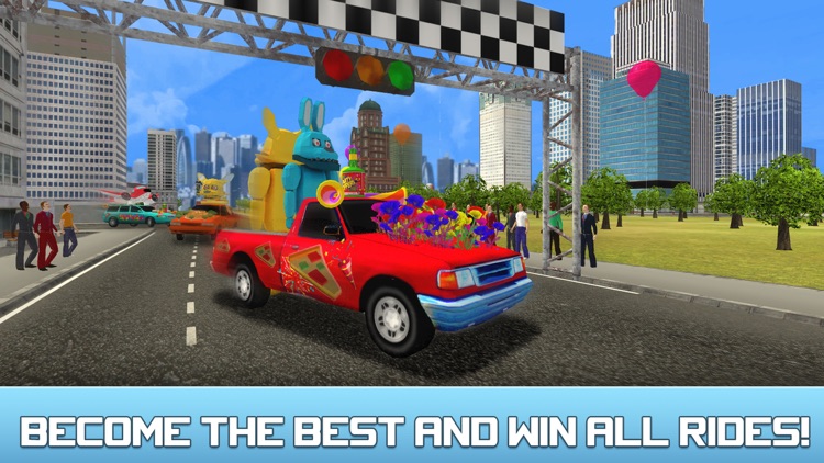 Thanksgiving Festival Car Racing 3D screenshot-3