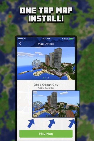 Maps for Minecraft PE (Map Installer) screenshot 2
