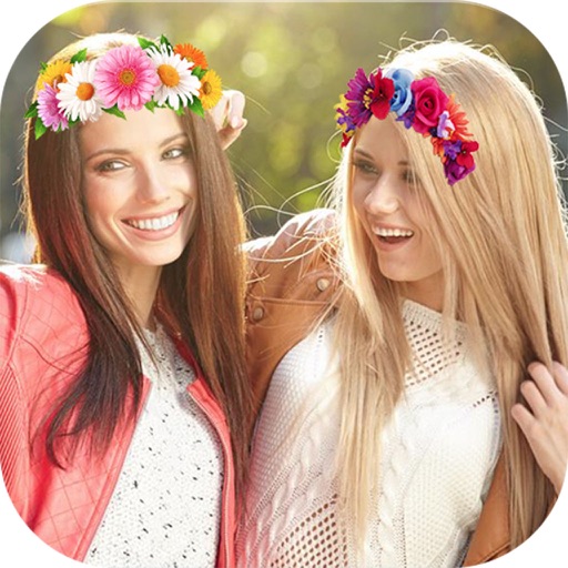 Filters Flower Crown for snapchat - Collage Maker