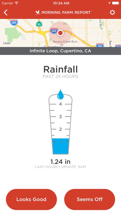 Pocket Rain Gauge - Powered by Morning Farm Report