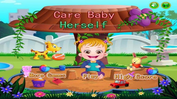 Baby Hazel : Care Baby Herself