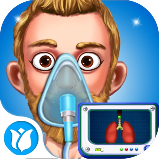 Papa's Lungs Surgery-Operation Games icon