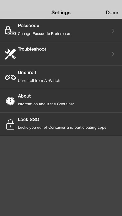 AirWatch Container screenshot-3