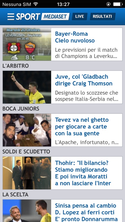 SPORTMEDIASET screenshot-3