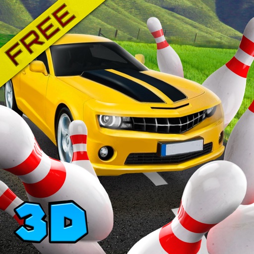 Extreme Car Stunts - Bowling Demolition Race 3D icon