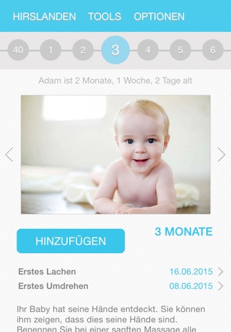 Hirslanden Hello Baby-App screenshot 4