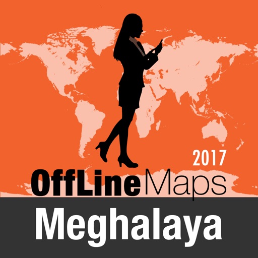 Meghalaya Offline Map and Travel Trip Guide
