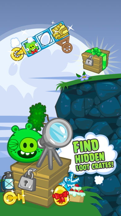 Screenshots of Bad Piggies for iPhone