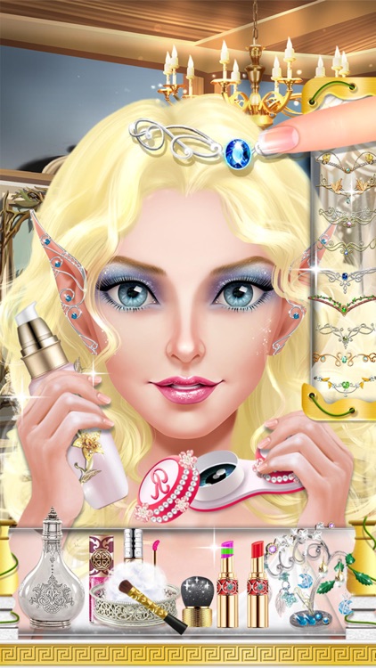 Magic Elf Princess - Makeup & Dress up Game screenshot-3