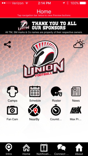 Union Titan Football app(圖2)-速報App