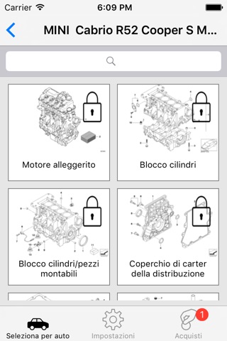 Parts and diagrams for MINI screenshot 4